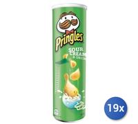 19x Multipack Patatas Pringles Gr 175 Crema Y Cebolla