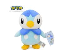 (1A 25CM)POKEMON Original Plush Toy Gengar Pikachu Charizard Genuine Plush Doll Soft Kawaii Cute Cartoon Piplup Toys for Kids Gift