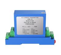 1A 2A 3A 5A 10A Entrada AC Sensor de corriente Hall 0-10V 10-5V 4-20mA RS485 convertidor de señal analógica transmisor de corriente JXK-21(4-20mA Out,AC0-3A)