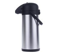 1a-Handelsagentur Termos de acero inoxidable con doble pared con bomba de 3 litros