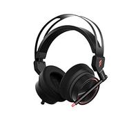 Auriculares 1MORE con cable, cancelación de ruido, micrófono y USB en negro