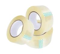 1ABOVE 3 rollos de cinta transparente para embalaje, 48 mm x 66 m, 54 micras, ideal como cinta transparente para paquetes, cinta de embalaje, cinta fuerte transparente, resistente, cinta de embalaje