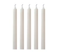 1ABOVE Paquete de 5 velas para el hogar, sin perfume, 5 horas de tiempo de combustión, cera blanca de alta calidad (1)