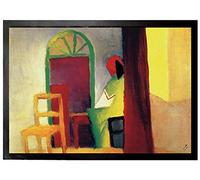 1art1 August Macke Café Turco I, 1914 Felpudo Alfombra 70x50 cm