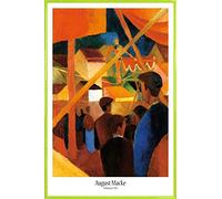 1art1 August Macke Cartel con Marco (Plástico) - Tightrope Walker, 1914 (91 x 61cm)