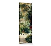 1art1 Carl Blechen Póster Impresión En Lienzo La Casa De Palma En La Isla del Pavo Real Cerca De Potsdam, 1832 Cuadro En Bastidor De Camilla De Madera | Mural XXL | Imagen 120x40 cm