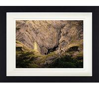 1art1 Caspar David Friedrich Póster Tumbas De Los Caídos por La Libertad, Tumbas De Héroes Antiguos, 1812 Cuadro Enmarcado con Fine Passepartout | Cuadros De Pared | En Un Marco De Imagen 40x30 cm