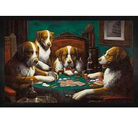 1art1 Cassius M. Coolidge Poker Game 1894 Felpudo Alfombra 60x40 cm