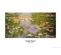 1art1 Claude Monet Póster Nenúfares, 1919 Cartel 91x61 cm