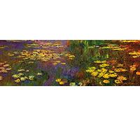 1art1 Claude Monet Póster Nymphéas, Water Lilies Póster Impresión Artística 91x30 cm