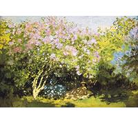 1art1 Claude Monet Póster XXL Lilas en el Sol, 1873 Cartel 120x80 cm