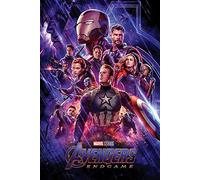 1art1 Close Up Marvel Avengers Endgame - Póster (91,5 x 61 cm, incluye póster adicional), diseño de Close Up de los Vengadores