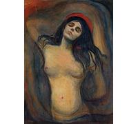 1art1 Edvard Munch Madonna, 1894-1895, 2 Partes Póster Fotomural 250x180 cm
