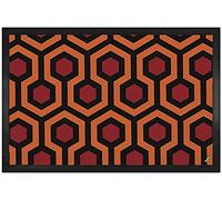 1art1 Estampados Diseño de Alfombra Shining Retro Felpudo Alfombra 60x40 cm