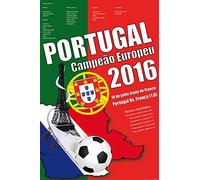 1art1 Fútbol Póster XXL Portugal Campeão Europeu, Campeón De Europa 2016 Cartel 120x80 cm