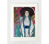 1art1 Gustav Klimt Póster Adele Bloch Bauer, 1912 Cuadro Enmarcado con Fine Passepartout | Cuadros De Pared | En Un Marco De Imagen 40x30 cm