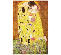 1art1 Gustav Klimt Póster El Beso, 1908 Cartel 91x61 cm