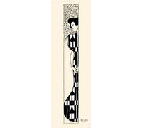 1art1 Gustav Klimt Silueta I, 1912, 1 Parte Póster Fotomural 250x79 cm