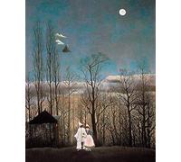 1art1 Henri Rousseau Póster A Carnival Evening, 1886 Póster Impresión Artística 50x40 cm