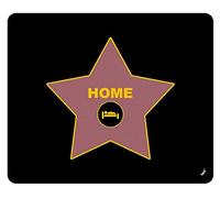 1art1 Hollywood Estrella Walk of Fame Alfombrilla para Ratón 23x19 cm
