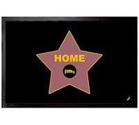 1art1 Hollywood Estrella Walk of Fame Felpudo Alfombra 60x40 cm