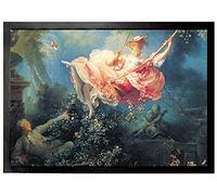 1art1 Jean-Honoré Fragonard Los Felices Azares del Columpio, 1767 Felpudo Alfombra 70x50 cm