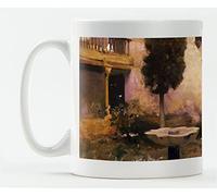 1art1 John Singer Sargent Alhambra, Patio De La Reja, 1879 Taza Foto 9x8 cm