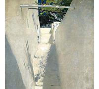 1art1 John Singer Sargent Póster Escalera En Capri, 1878 Póster Impresión Artística 100x100 cm