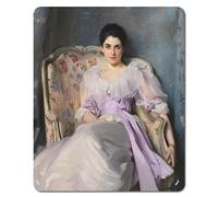1art1 John Singer Sargent Retrato De Lady Agnew De Lochnaw, 1892 Alfombrilla para Ratón 23x19 cm