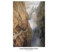 1art1 Joseph William Turner Póster Paso De San Gothard, 1802 Cartel 91x61 cm