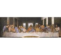 1art1 Leonardo Da Vinci Póster La Última Cena, 1494-1499 Póster Impresión Artística 158x53 cm
