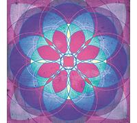 1art1 Mandalas Póster Impresión En Lienzo Spiritual Journey, Wisdom, Inner Peace and Magic Cuadro En Bastidor De Camilla De Madera | Mural XXL | Imagen 70x70 cm