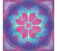 1art1 Mandalas Póster Spiritual Journey, Wisdom, Inner Peace and Magic Póster Impresión Artística 100x100 cm