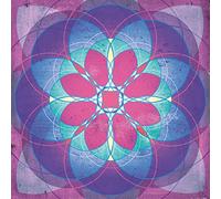 1art1 Mandalas Póster Spiritual Journey, Wisdom, Inner Peace and Magic Póster Impresión Artística 70x70 cm