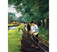1art1 MAX Liebermann Póster Los Cordeleros De Edam, 1904 Póster Impresión Artística 50x40 cm
