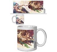 1art1 Michelangelo Buonarroti La Creación De Adán, 1508-1512 Taza Foto 9x8 cm