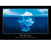 1art1 Motivación Póster Potentiel, Découvre TES Points Forts Et Profites-En Cartel 91x61 cm
