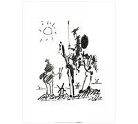 1art1 Pablo Picasso Póster Don Quijote, 1955 Póster Impresión Artística 80x60 cm