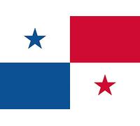 1art1 Panamá Póster XXL Banderas del Mundo Cartel 120x80 cm