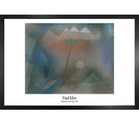 1art1 Paul Klee Cartel con Marco (Madera DM) - Pajaro Migratorio, 1926 (91 x 61cm)