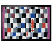 1art1 Paul Klee Gran Tablero De Ajedrez, 1937 Felpudo Alfombra 70x50 cm