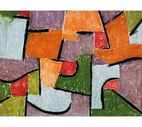 1art1 Paul Klee Póster Countryside, 1937 Póster Impresión Artística 80x60 cm
