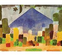 1art1 Paul Klee Póster El Niesen, Noche Egipcio, 1915 Póster Impresión Artística 80x60 cm