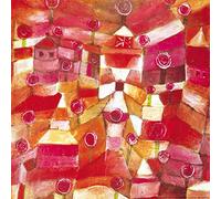 1art1 Paul Klee Póster Rose Garden, 1920 Póster Impresión Artística 40x40 cm