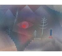 1art1 Paul Klee Póster Vista De Un Paisaje, 1926 Póster Impresión Artística 80x60 cm