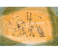 1art1 Paul Klee Terceto Abstracto, 1923 Fotomural Autoadhesivo 180x120 cm