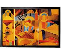 1art1 Paul Klee The Temple Garden, 1920 Felpudo Alfombra 60x40 cm