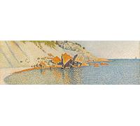1art1 Paul Signac Cap Lombard, Cassis, Opus 196, 1889, 1 Parte Póster Fotomural 250x79 cm