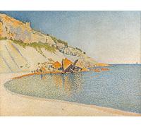1art1 Paul Signac Cap Lombard, Cassis, Opus 196, 1889, 2 Partes Póster Fotomural 240x180 cm