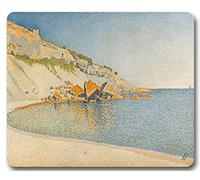 1art1 Paul Signac Cap Lombard, Cassis, Opus 196, 1889 Alfombrilla para Ratón 23x19 cm